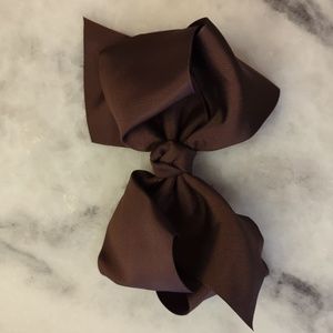 Brown bow (lg)